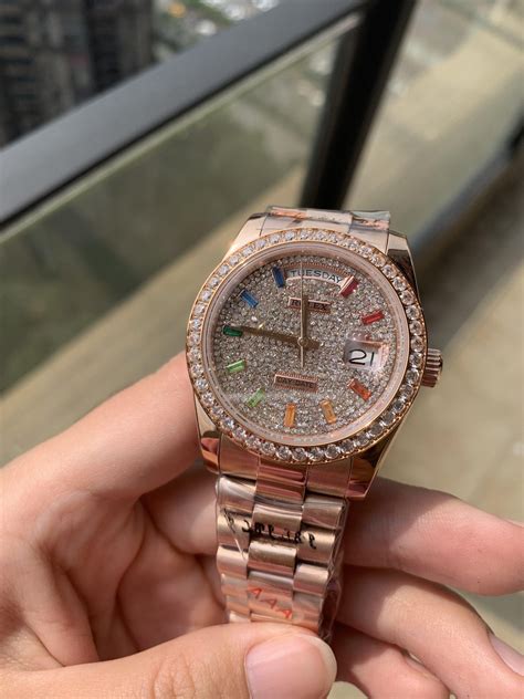 iced out uhr fake rolex|replica Rolex iced out.